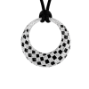 Подвеска  Hand Made Round Onyx & Diamonds (36460) №5
