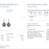 Серьги  в стиле GRAFF Diamond on Diamond collection (38952) №6