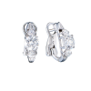 Серьги  1,00 сt F/VS1 - 1,00 F/VS1 Round Cut Diamonds in White Gold (43798) №3