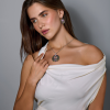Серьги  Multigemstone White Gold (43306) №8