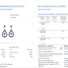 Серьги  Natural Sapphire 16,16 ct & Natural Diamonds 4,24 ct & White Gold (41959) №4