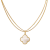 Колье Van Cleef & Arpels Magic Alhambra Long Necklace 1 Motif Yellow Gold Mother-of-pearl VCARO49L00 (39922) №5