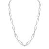 Колье Bvlgari Elisia Diamond Pave White Gold Necklace (40267) №4