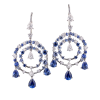 Серьги Van Cleef & Arpels Petillante Sapphire & Diamonds VCARD26200 (36606) №4