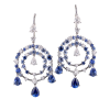 Серьги Van Cleef & Arpels Petillante Sapphire & Diamonds VCARD26200 (36606) №6