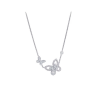 Подвеска  в стиле GRAFF Double Butterfly Silhouette Diamond Pendant RGP745 (42131) №4