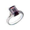 Кольцо GIA 5,56 ct Natural Spinel & Diamonds (42694) №3