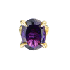 Кольцо  37,70 ct Violet Amethyst Oval Cut & Yellow Gold (42113) №5