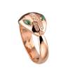 Кольцо Bvlgari Serpenti Rose Gold Malachite and Diamond (36646) №4