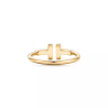 Кольцо Tiffany & Co T Wire Yellow Gold (SIZE 56) (43738) №6