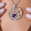 Подвеска Chaumet Attrape Moi Catch Me Spider White Gold Diamond Amethyst (40844) №5