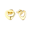 Пусеты Tiffany & Co Elsa Peretti® Open Heart Stud Earrings 60018073 (40440) №2
