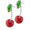 Серьги Dal Lago Cheerful Cherries Enamel & Diamonds (36427) №2