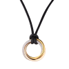 Подвеска Cartier Trinity Medium Model & Diamonds B3040900 (41153) №2