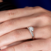 Кольцо Tiffany & Co Round Brilliant 1,25 ct G/VS1 Platinum (37420) №5