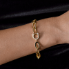 Браслет Cartier C de Yellow Gold & Diamonds (42880) №6