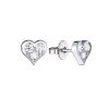 Пусеты Tiffany & Co Hearts in Platinum Diamonds 0,37 ct (43801) №2