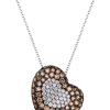 Подвеска Pasquale Bruni Brown & White Diamonds Heart (36941) №2