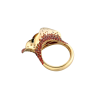 Кольцо  Yellow Gold & Diamond & Сitrine (40705) №4