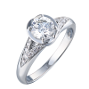 Кольцо Bvlgari Incontro d'Amore Platinum 0.71 ct H/VS1 352215 (37459) №3