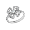 Кольцо Bvlgari Fiorever White Gold & Diamonds (SIZE 50) 354451 (43772) №3