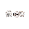 Пусеты ЭПЛ Якутские Бриллианты 0,75 F/VS2 - 0.73 F/VS2 Round Cut Diamonds (41115) №2