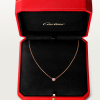 Колье Cartier d'Amour rose gold pink sapphire B7218400 (37959) №6