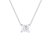 Подвеска GIA 1,04 ct E/SI2 Square Cut Diamond & White Gold (42188) №3