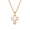 Крест Chopard Happy Diamonds Cross Yellow Gold 794055-0001 (42717) №2