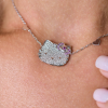 Подвеска Victoria Casal Hello Kitty Head Diamonds & Pink Sapphire (37823) №5