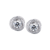 Серьги Cartier Trinity Ruban 1.03 ct E/VVS2 - 1.02 E/VVS1 White Gold N8515014 (38939) №5