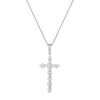 Крест  0,46 ct G-H/VS2 White Gold Diamonds (42772) №2
