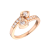 Кольцо  0.58 ct Round Diamonds & Rose Gold (38631) №3