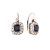 Серьги  Vintage 4.6 ct. Sapphire & 2.77 ct. Diamonds (40865) №2