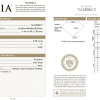 Пусеты DeRosa 0.50 ct E/VVS2 - 0.50 ct E/VVS2 Cushon Cut Diamonds E288101 (37282) №7