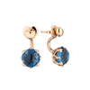 Серьги Pasquale Bruni Sissi Io Amo Topaz & Diamonds Rose Gold (38967) №4