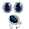 Комплект RalfDiamonds 28.70 ct Natural Sapphires & 2.35 ct Natural Diamonds (37915) №4