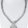 Колье  14,00 ct Round & Marquise Cut Diamonds & White Gold (43373) №5