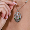 Колье  в стиле Bvlgari Serpenti Seduttori (40286) №5