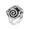 Кольцо RalfDiamonds White Gold Onyx & Diamonds RDR (37982) №4