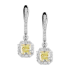 Серьги  Radiant Diamonds 0.75 ct FLY/VVS2 - 0.76 ct FLY/VS1 (37484) №3