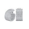 Серьги Garbo 19,8 сt F/VS1 White Gold Diamonds (36767) №4