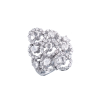 Кольцо Damiani Diamond Cluster Clover White Gold (37719) №5