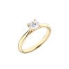 Кольцо  0,62 ct H/VS2 Round Cut Diamond МГУ (40708) №3