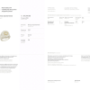 Кольцо  1,07 ct L/SI1 Heart Cut Diamond & White Gold (43832) №4