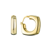 Серьги  Yellow Gold Square Hoop (41744) №2