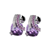 Серьги Feraud Amethyst & Sapphire & Diamonds (37861) №2
