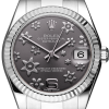 Часы Rolex Datejust 31 mm Grey Flower Dial 178274 (37211) №4