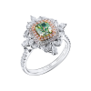 Кольцо RalfDiamonds Трансформер 1,02 ct Fancy Brownish Greenish Yellow/SI1 & White Multishape Cut Diamonds (40721) №3