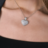 Подвеска Gianni Lazzaro 4,30 ct Round Cut Diamonds Heart (40496) №5